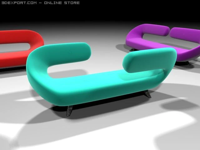 harcourt style 1 3D Model .c4d .max .obj .3ds .fbx .stl .blend 