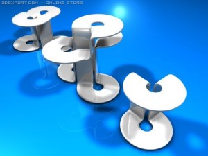 halo tables 3D 模型
