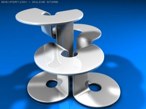 halo tables 3D 模型
