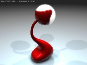 ovum lamp Model 3D
