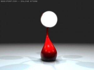 ovum lamp Model 3D