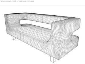sss sofas 3D Model