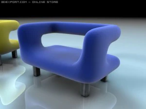 sss sofas 3D Model
