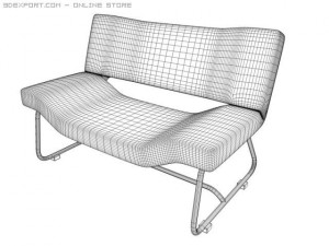 flly chair 3D Модель