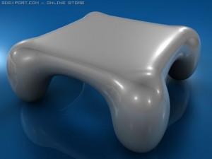 ego coffee table set 3D Model