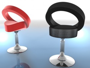 hllo lounge chairs 3D Model