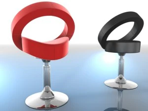 hllo lounge chairs 3D Model