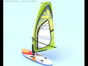 windsurf Model 3D