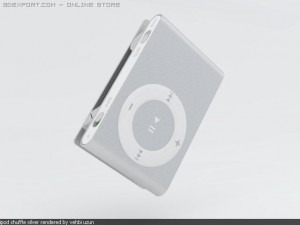 ipod shuffle 3D 模型