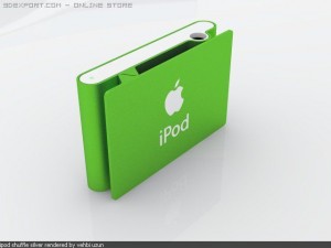 ipod shuffle 3D 模型