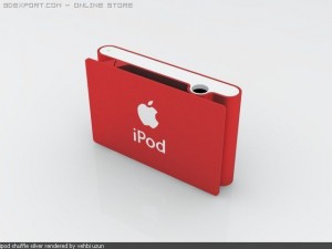 ipod shuffle 3D 模型
