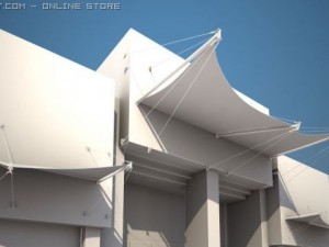 fabric structure 3Dモデル