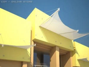 fabric structure 3D Model