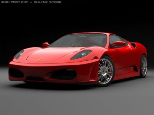 f40 ferrari Model 3D