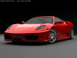 f40 ferrari Model 3D