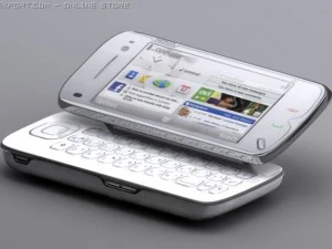 n97 노키아 3D 모델