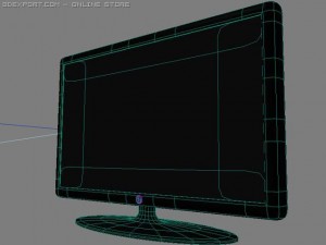 lcd tv 3D मॉडल