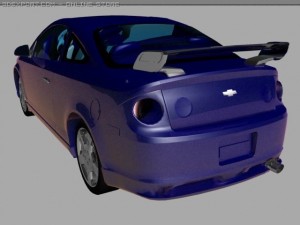 chevrolet cobalt ss Modèle 3D