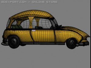 car fantasy 3D Model