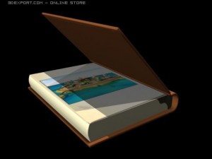 animated book Modelo 3D