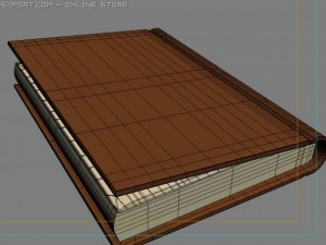 animated book Modelo 3D