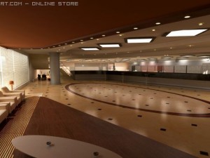 bank 3D 모델