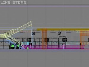 bank 3D Model