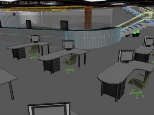 bank 3D Model