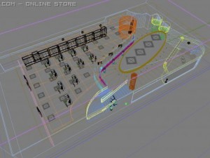 bank 3D Model