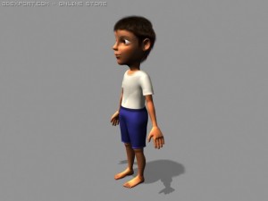 boy character Modelo 3D