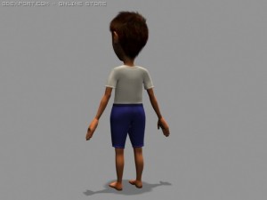 boy character Modelo 3D
