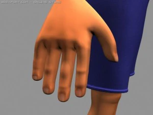 мальчик персонаж 3D Модель