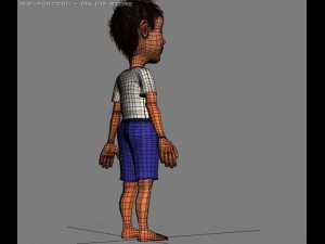 boy character Modelo 3D