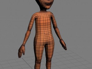 boy character Modelo 3D