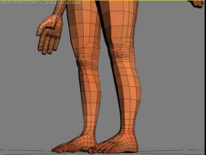 мальчик персонаж 3D Модель