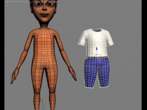 boy character Modelo 3D