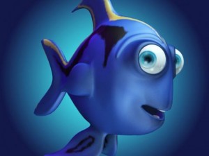 bluefish 3D-Modell