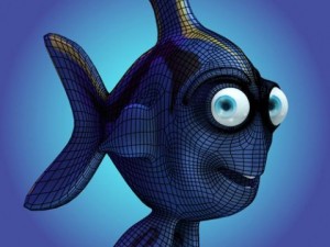bluefish 3D-Modell