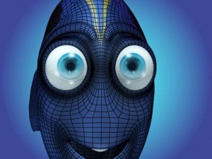 bluefish 3D-Modell