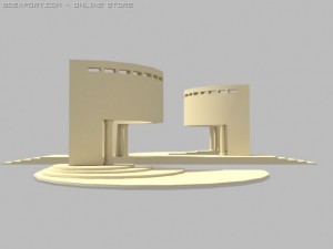 arab city Modelo 3D
