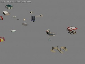 arab city Modelo 3D
