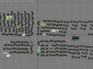 cidade &aacute;rabe Modelo 3D