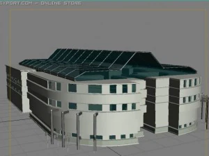 cidade &aacute;rabe Modelo 3D