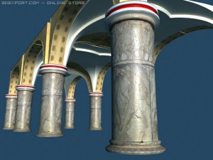 gothic elements Modèle 3D