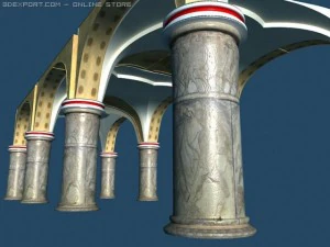 готические элементы 3D Модель