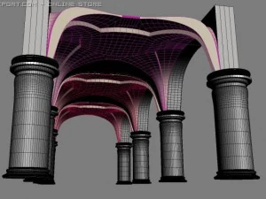 gothic elements 3D Model