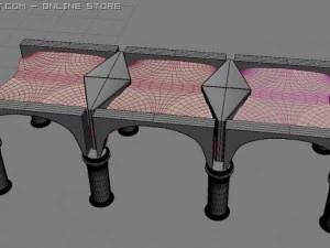 gothic elements 3D Model