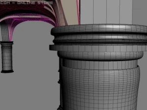 gothic elements 3D Model