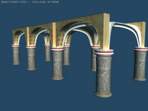 gothic elements 3D 模型