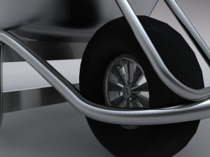 wheelbarrow 3D 模型